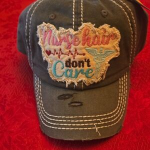 Embroidered Nurse Cap